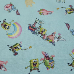 Algodón Bob Esponja Arcoiris