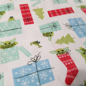 Cotton Star Wars Baby Yoda Christmas Socks