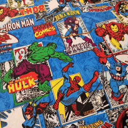 Algodón Marvel Personajes Cómic