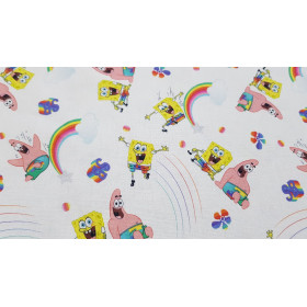 Algodón Bob Esponja Patricio Arcoiris