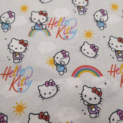 Cotton Hello Kitty Rainbow Suns