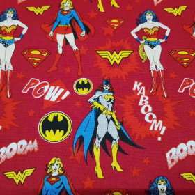 Cotton Heroines DC Comic Red
