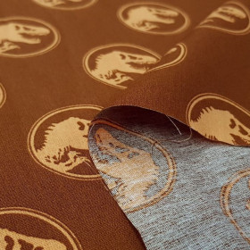 Cotton Jurassic Logos Cognac