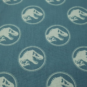 Cotton Jurassic Logos Green
