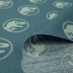 Cotton Jurassic Logos Green