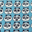 Tela Algodón Kung Fu Panda Caras - Tela de algodón licencia Dreamworks con dibujos de caras del personaje Po de la película Kung Fu Panda sobre varios fondos de color. La tela mide 150cm de ancho y su composición 100% algodó