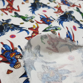 Cotton Justice League Characters Logos