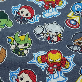 Algodón Marvel Superhéroes Kawaii