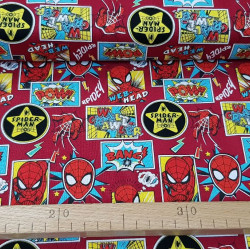Algodón Spiderman Collage