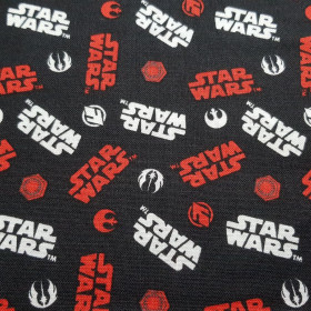 Cotton Star Wars Logos Red White