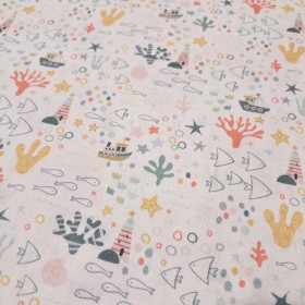 Cotton Fish Bubbles Colors