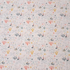 Cotton Fish Bubbles Colors