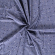 Christmas Cotton Stars Blue Tones fabric - Cotton poplin fabric with Christmas-themed star drawings, where blue, gold and copper colors predominate. This fabric is available in various backgrounds to choose from. The fabric is 145cm wide and its compositi