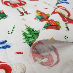 Algodón Papá Noel Camioneta Regalos Algodón Papá Noel Camioneta Regalos