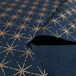 Christmas Cotton Stars Blue Tones Christmas Cotton Stars Blue Tones