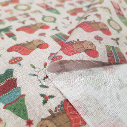 Cotton Christmas Caga Tió Ornaments Trains Cotton Christmas Caga Tió Ornaments Trains