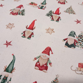 Cotton Christmas Gnomes Stars