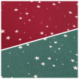Algodón Estrellas Blancas - Tela de popelín algodón con dibujos de estrellas blancas sobre varios fondos disponibles a elegir. Los colores y dibujos de este tejido son muy apropiados para creaciones de temática navideña.