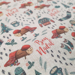 Algodón Navidad Caga Tió Bon Nadal