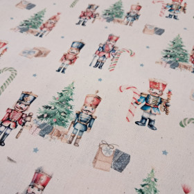 Algodón Navidad Cascanueces