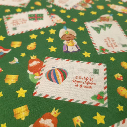 Cotton Christmas Three Wise Men Letters