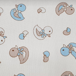 Pique Ducklings Blue Gray