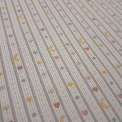 Pique Border Moons Stars