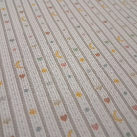 Piqué Cenefa Lunas Estrellas Piqué Cenefa Lunas Estrellas