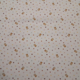 Piqué Topos Colores Jirafas