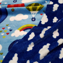 Fleece Coral Double Sided Balloons Fleece Coral Double Sided Balloons