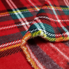 Polar Coralina Cuadro Escocés Rojo Polar Coralina Cuadro Escocés Rojo