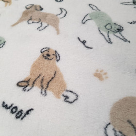 Coral Fleece Puppies