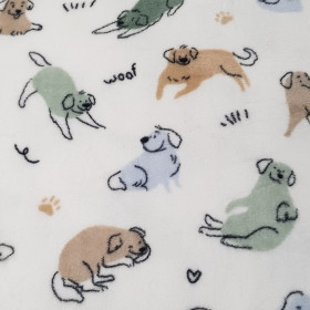 Coral Fleece Puppies