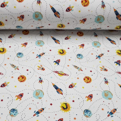 Punto Algodón Naves Planetas