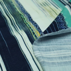 Punto Algodón Rayas Bohemia