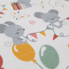 Cotton Jersey Mice Balloons Bitty Cotton Jersey Mice Balloons Bitty