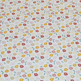 Cotton Jersey Little Bitty Flowers Cotton Jersey Little Bitty Flowers