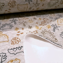 Jogging Alpenfleece Dinosaurs Crocodiles Jogging Alpenfleece Dinosaurs Crocodiles