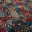 Punto Camiseta Pantera Escondida Helda - Tela de punto camiseta algodón con dibujos de estampado animal print variado y siluetas de pantera disimulada en la trama de la tela. La tela mide 150cm de ancho y su composición 95% algodón - 5%