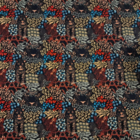 Cotton Jersey Hidding Panther Helda Cotton Jersey Hidding Panther Helda