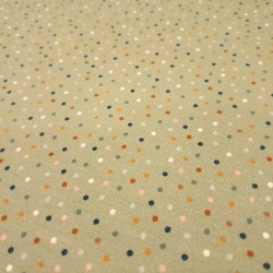 Cotton Jersey Colorful Dots