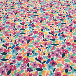 Cotton Jersey Flowers Nina