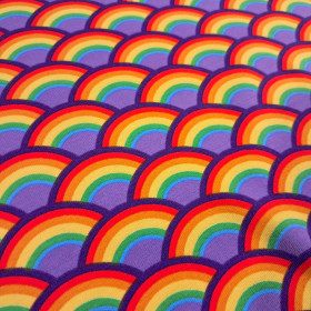 Punto Camiseta Arcoíris Escamas