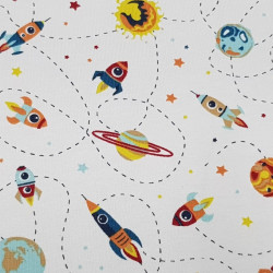 Punto Algodón Naves Planetas