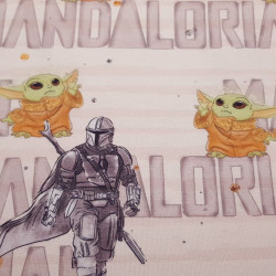 Jersey Mandalorian Letters Baby Yoda Light Jersey Mandalorian Letters Baby Yoda Light