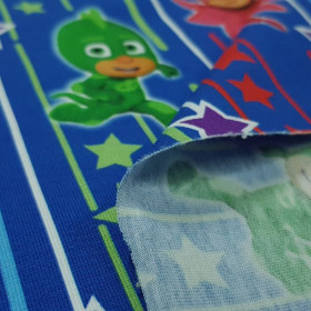 Punto Camiseta PJ Masks Rayas Estrellas
