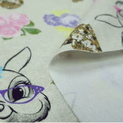 Cotton Jersey Disney Thumper Bambi