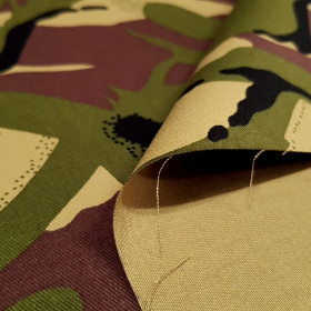 Sarga Camuflaje Algodón Sarga Camuflaje Algodón