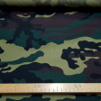 Twill Camouflage fabric - Strong and resistant twill fabric with camouflage print in green and brown tones