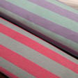 Two-tone striped twill fabric from the Estela collection